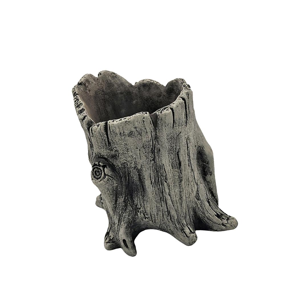 Искусственная коряга, суккуленты, кашпо в деревенском стиле, кактусы, цветочные горшки для маленьких растений, цветочная композиция, скульптура пней