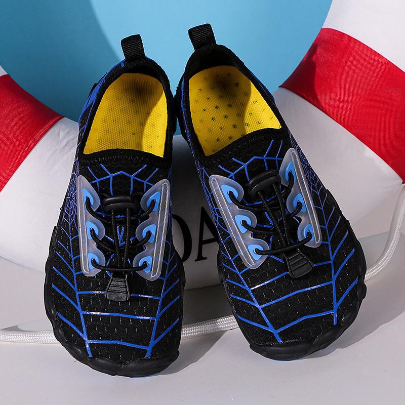 Детская пляжная обувь Обувь для ходьбы по воде Обувь для дайвинга и снорклинга Женская нескользящая и устойчивая к порезам мужская обувь с мягкой подошвой Обувь для плавания Нескользящая обувь для ручьев