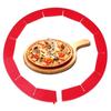 Инструменты Многоразовый Защитный Кольцо для Пирога Кухонная Корочка Защитные Кольца для Пиццы Щит для Выпечки Силиконовая Крышка для Пирога Регулируемое Кольцо для Выпечки Пирога
