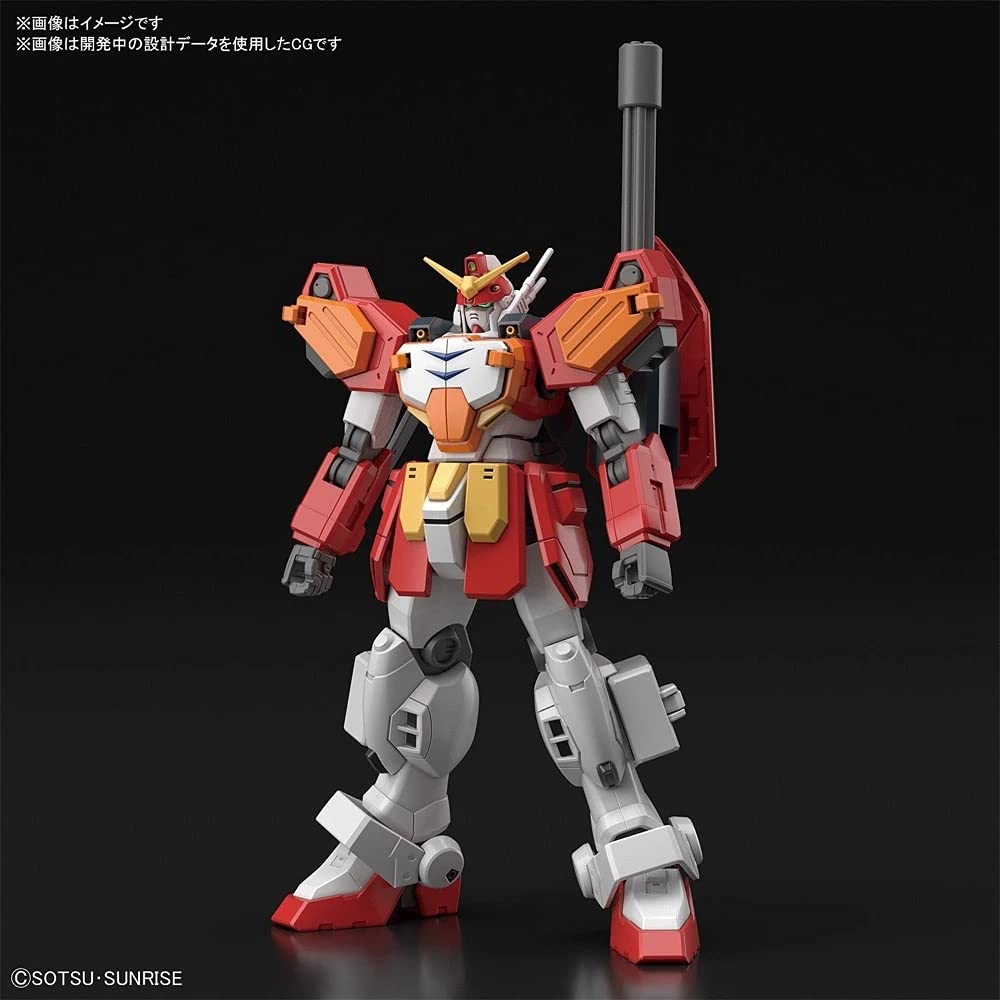 BANDAI SPIRITS HGAC New Mobile Report Gundam W Gundam Heavy Arms Scale Plastic Model 1/144 Color-coded