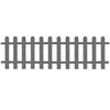 VidaXL WPC Picket Fence 200x60 Cm 42818