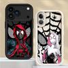 Мягкий чехол для телефона Marvel Человек-паук для iPhone 13 12 11 Pro Max XR XS Max 15 16 14 Plus 17 Air 16e