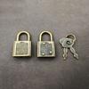 Мини ретро замок для блокнота дневника небольшой багажный ящик замок с ключами набор