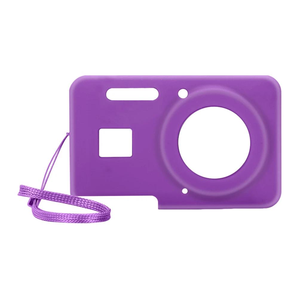 For KODAK PIXPRO FZ55 Digital Camera Cover Soft Silicone Protective Case Lightweight Sleeve Camera Accessories with Lanyard