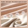 Комплект из 2 предметов/комплект, зимний термобелье, круглый вырез, длинный рукав, теплый, плотный, однотонный, облегающий, эластичный, женский пижамный комплект, спортивный костюм, топ, штаны