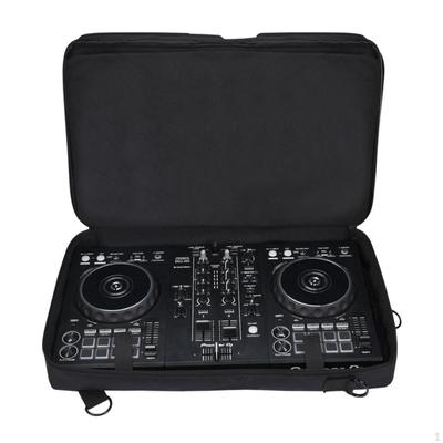 Сумка для хранения DJ-контроллера, чемодан, полиэстер, устойчивый к царапинам, прочный черный толстый проигрыватель