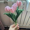 161 шт. Набор для самостоятельного изготовления букета тюльпанов, пушистые палочки, материалы для творчества, гибкая проволока, оптом для художественного класса, подарок на День святого Валентина и День матери