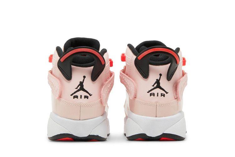 Детские кроссовки Nike Jordan 6 Rings Atmosphere (GS) Атмосфера/Черно-Белый-Инфракрасный 23