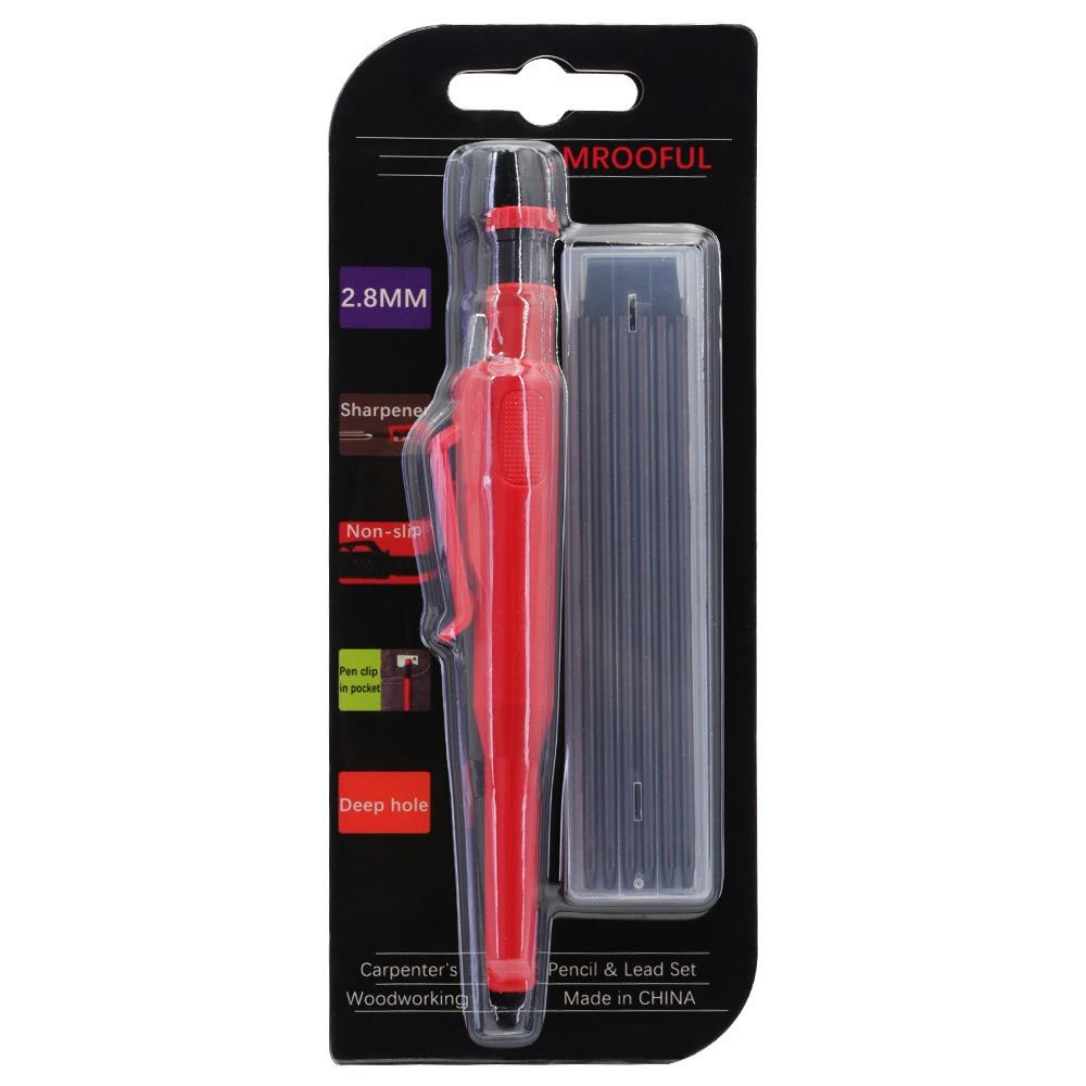 Набор столярных карандашей с длинным грифелем Набор карандашей для плотника Принадлежности для плотников и инженеров
