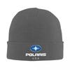 Polaris Logo Warm Knitted Cap Hip Hop Bonnet Hat Autumn Winter Outdoor Beanies Hats for Men Women Adult