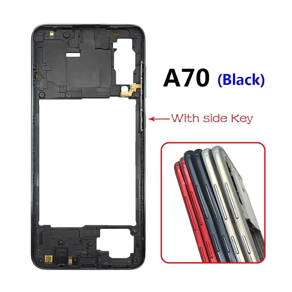 For Samsung A20 A30 A50 A70 Replacement parts Housing Middle Frame Bezel Middle Plate Cover