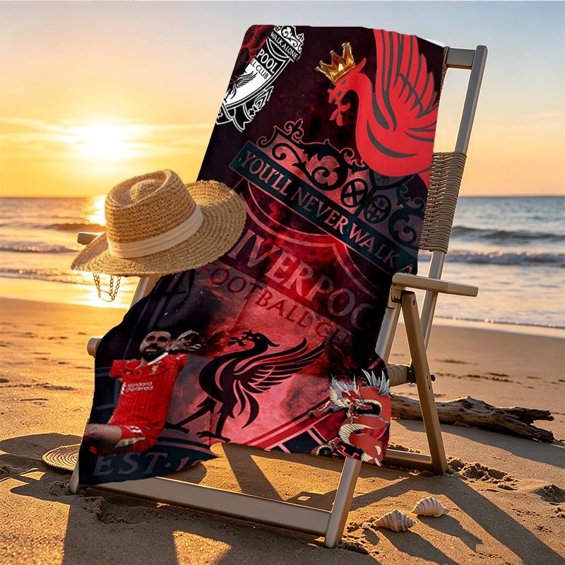 Football team.C Print Beach Towel Design, Soft, Lightweight. for Home Bathroom, Spa, Pool, Yoga, Surfing, Camping, Gift for Family, Friend