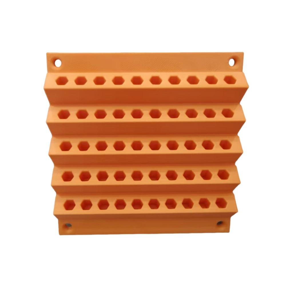6.3mm Screwdriver Bit Organizer 3D Printing Drill Bit Storage Stand  Workshop Organizer