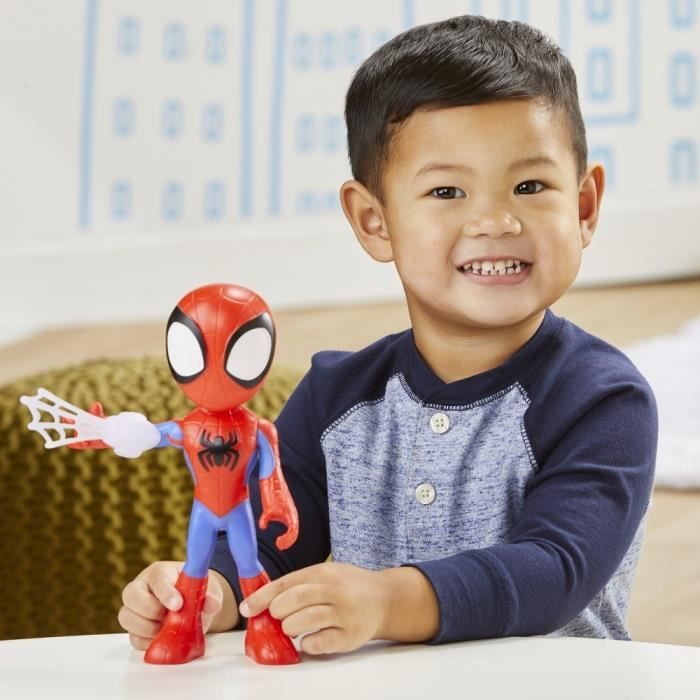 Figurine Spidey géante pour enfants - Marvel - HASBRO - Articulée et prête à jouer