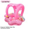 Summer Cartoon Airplane Baby Swim Ring with Handle - Anti-Rollover Design