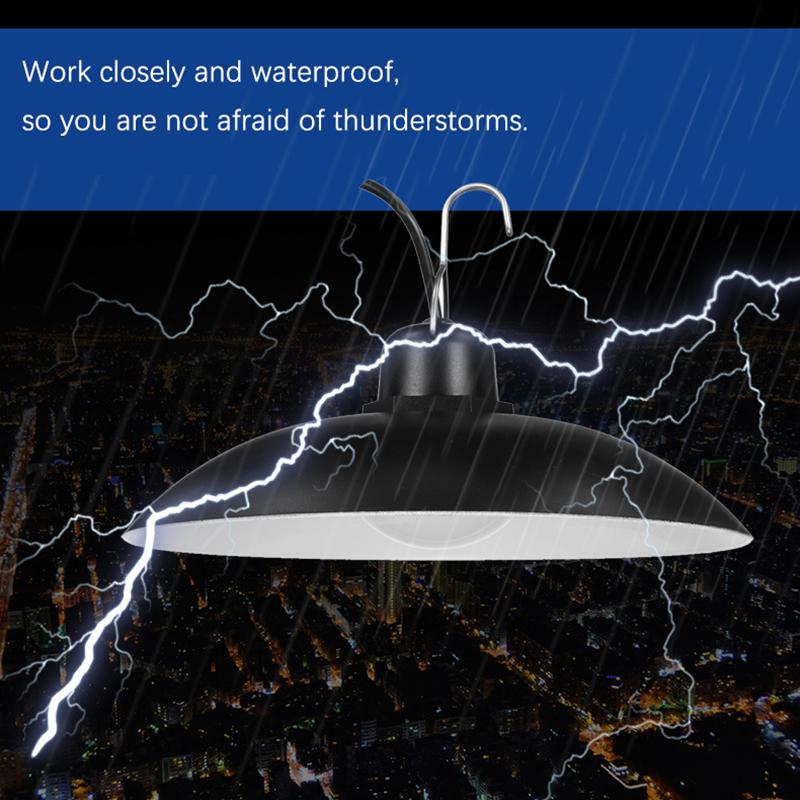 1 шт. подвесной светильник на солнечной батарее с датчиком движения, светодиодная люстра на солнечных батареях белого света для кемпинга, наружного освещения сада