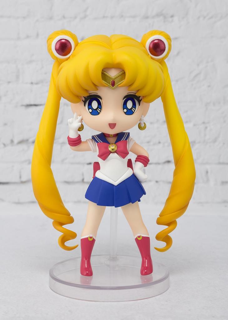 Figuarts mini Sailor Moon Сейлор Мун 90мм окрашенная подвижная фигурка (версия для перепродажи) приблизительно. ПВХ и АБС