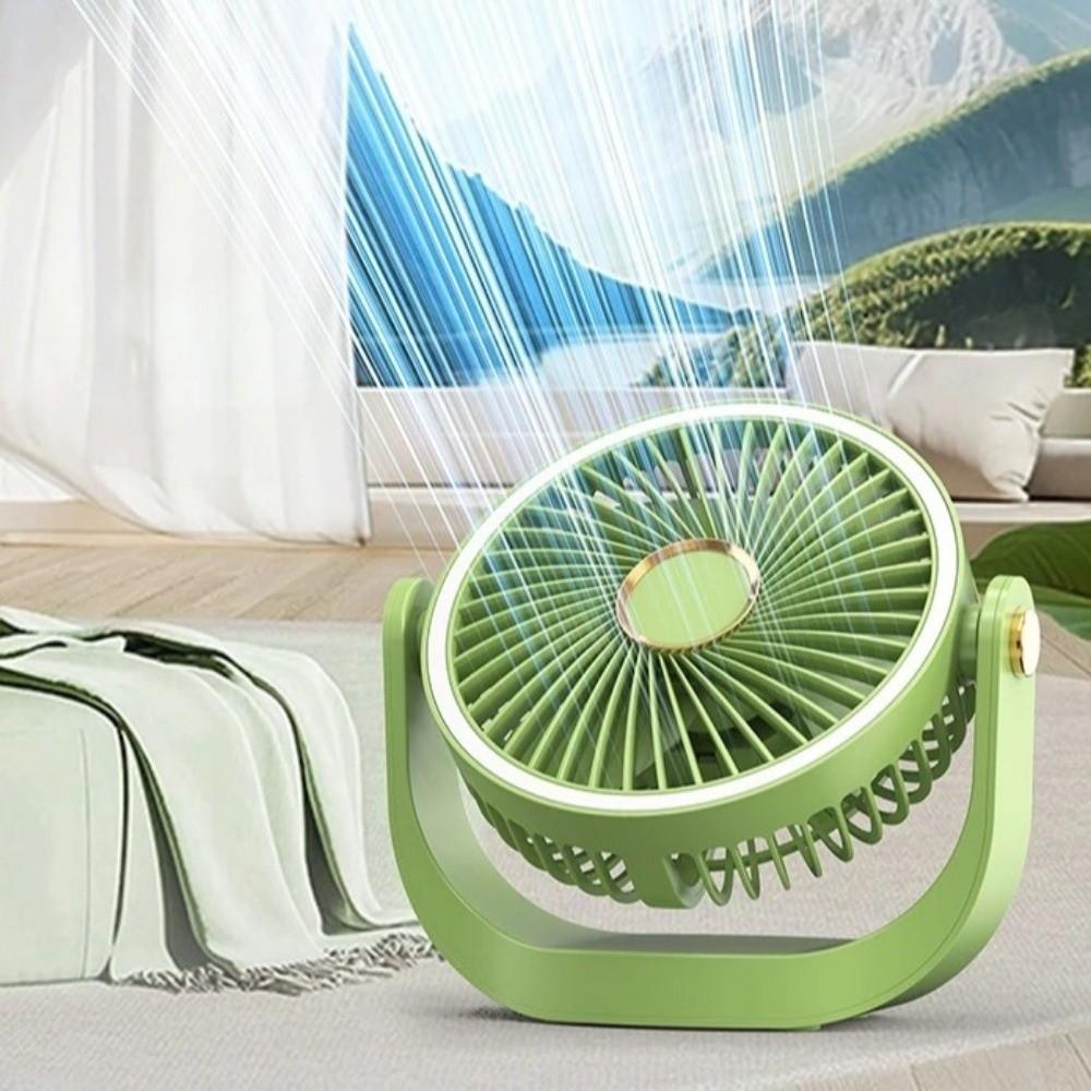 5 Speeds Ceiling Fan 360° Rotation Electric Table Fan Portable Desktop Fan Bedroom