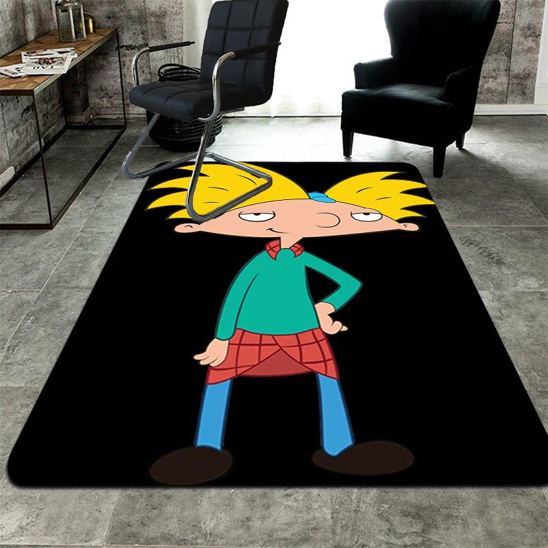 HeyArnold Rug Floor Mat for Living Room or Bedroom Soft and Comfortable Carpet a Gift for Birthday and Holiday.NFF0928077