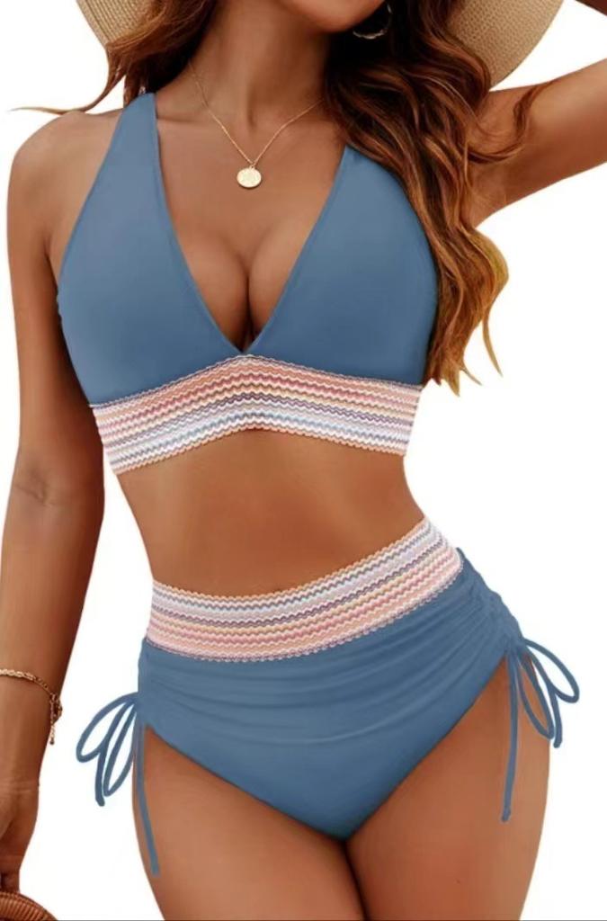 Swimsuit Ladies Sexy Sexy Bikini High Waist Skinny Blast Split Swimsuit