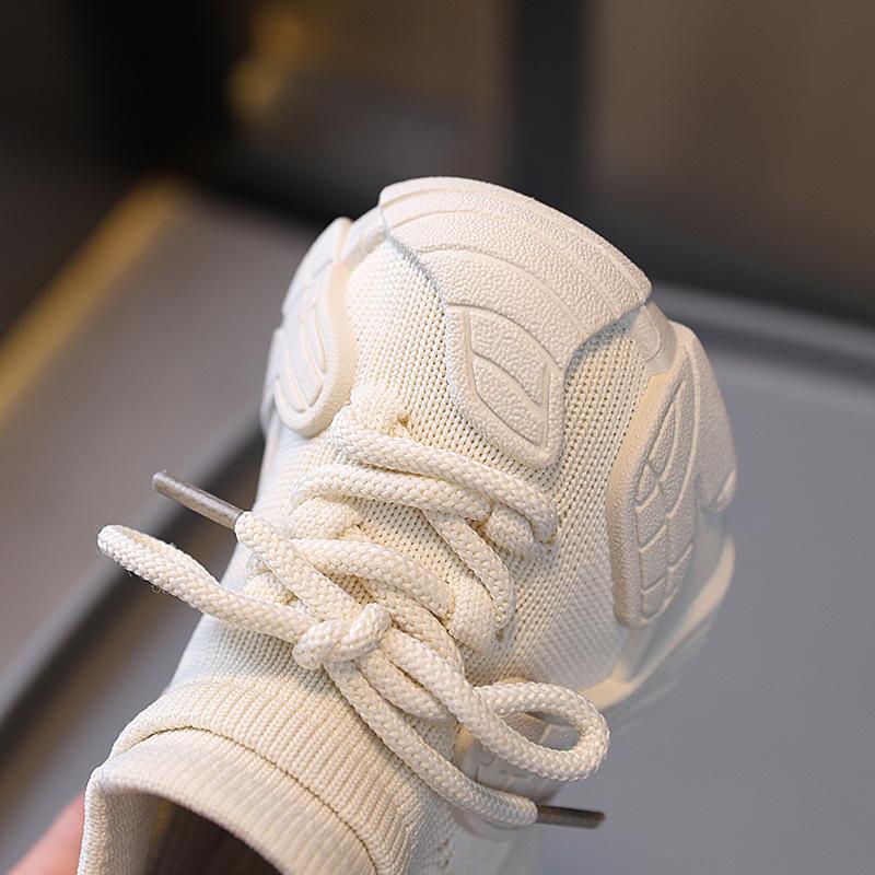 Весенне-осенний стиль Дышащая сетка Удобная мягкая подошва Спортивная обувь для мальчиков и девочек