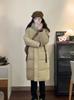 Хлопковая одежда зимняя новая хлопковая одежда средняя и длинная парные хлопковые куртки свободная хлопковая одежда женская
