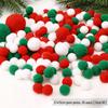 Разноцветные высокоэластичные меховые помпоны для DIY игрушек, поделок и аксессуаров для детей