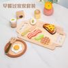 Раннее развитие Детский игровой домик Кухонный симуляционный набор Кухонная утварь Натуральный завтрак Группа Интерактивные игрушки для родителей и детей