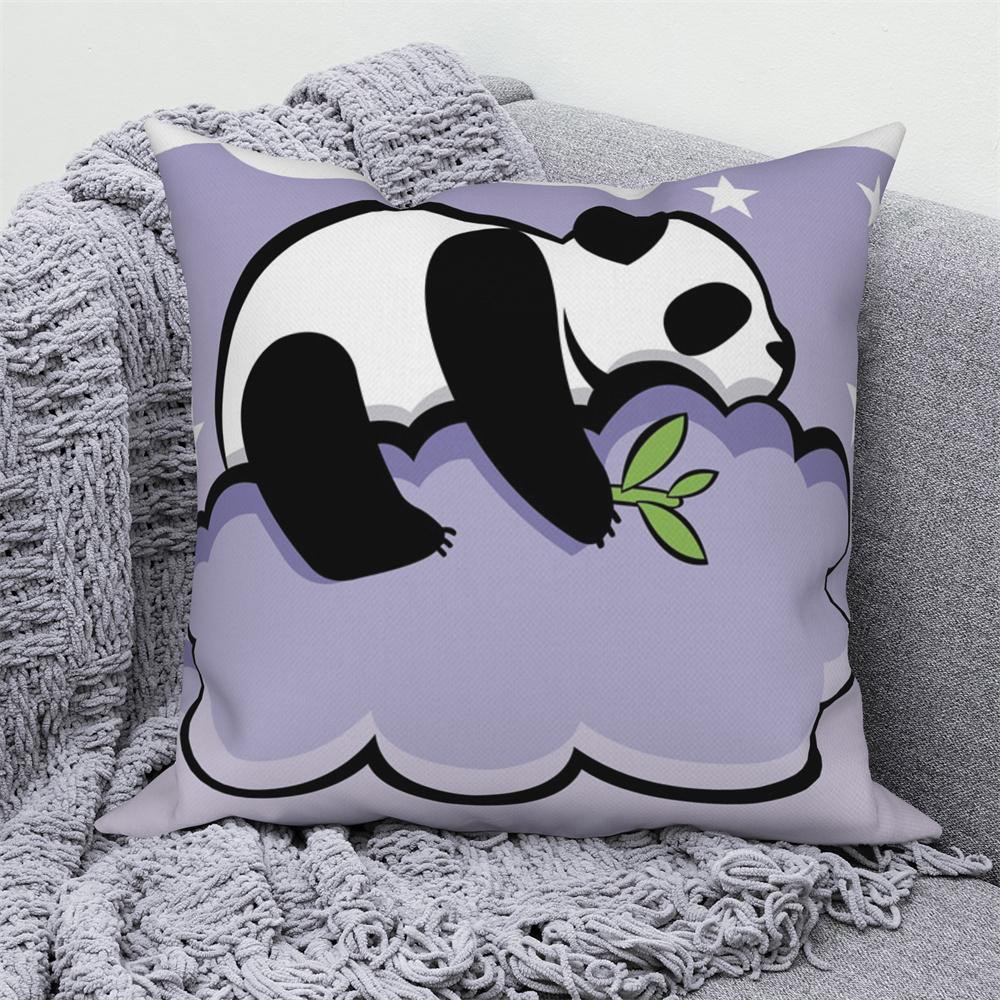 Милый принт панды декоративная наволочка для подушки домашний диван кровать подушка