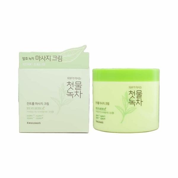 KWAILNARA First Flood Green Tea Control Massage Cream 300g (WB976B6)