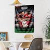 Bayern Munich Custom Your Name Wall Decor Tapestry Art For Pet Memorial Birthdaywedding Party Backdrop Family Gift