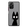 Чехол для телефона Coque для Redmi 9C A1 Plus 10 12 5G A2 10A 9A 9T 12C 10C 9 K40 Pro Матовый чехол Ударопрочный Милый Забавный Счастливый Кот
