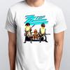 ФУТБОЛКА ZZ TOP Все размеры S M L XL XXL 3 4 XL цвета Черный, Белый