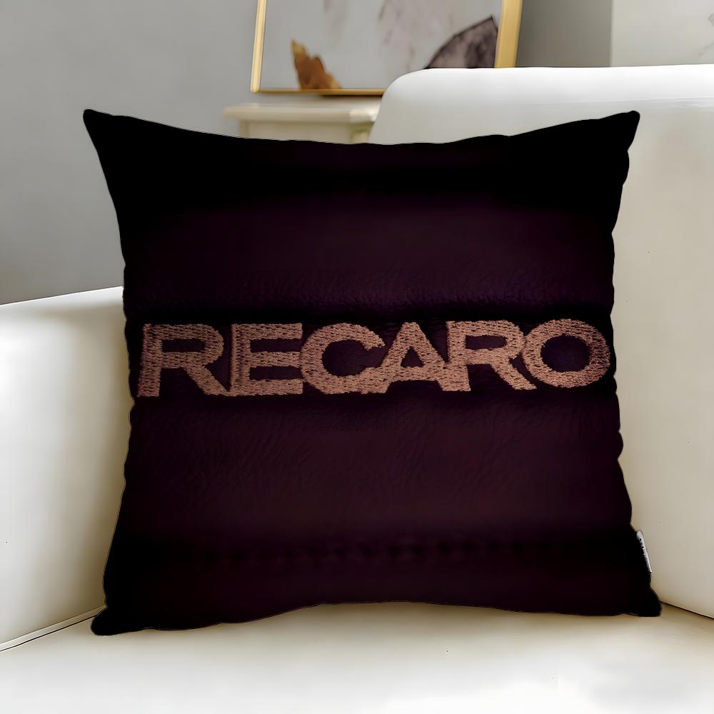 Классический бренд Recaro Чехол для подушки Мягкий и легко моющийся Наволочка – Универсальный для дивана, кровати, путешествий и офиса