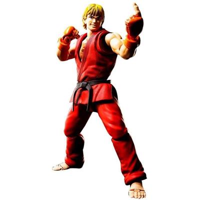 TAMASHII NATIONS Street Fighter Кен Мастерс 145мм раскрашенная подвижная фигурка S.H.Figuarts Прибл.. АБС и ПВХ