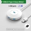 Многопортовый USB-хаб-удлинитель Type-C для ноутбука/настольного компьютера