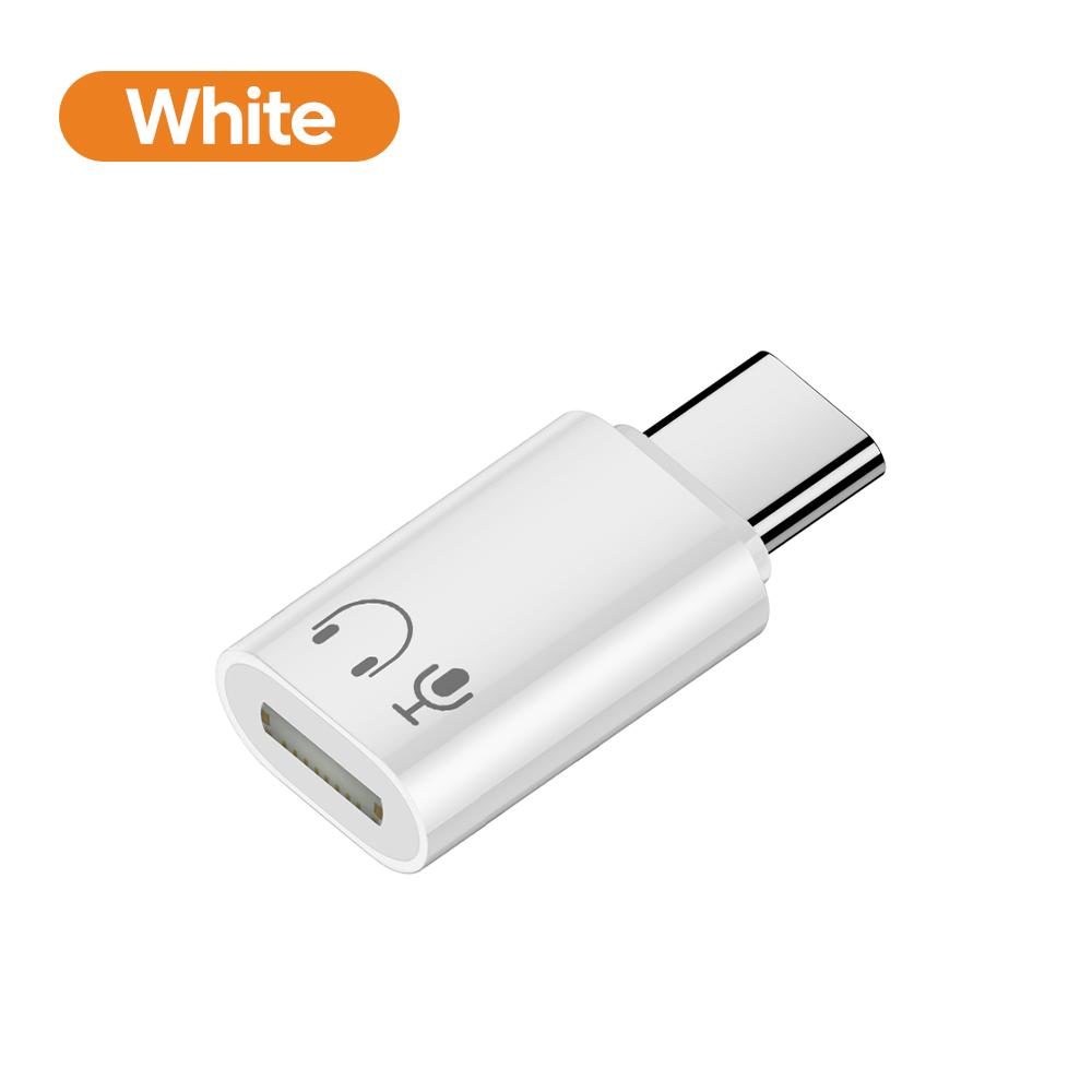 USB C To 8 Pin Adapter Type C To 8 Pin Audio Converter Headphone Earphones Converter for iPhone 15 16 iPad MacBook Samsung