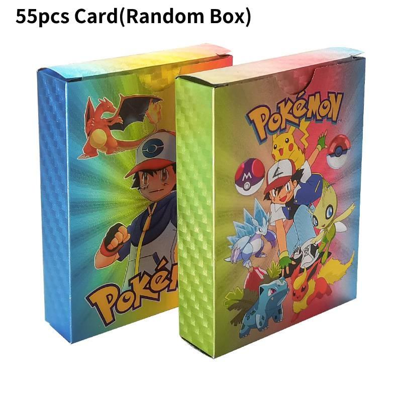 Cards Foil Pack Of 55 Pcs Assorted Card Toy Collect Gift Peripheral