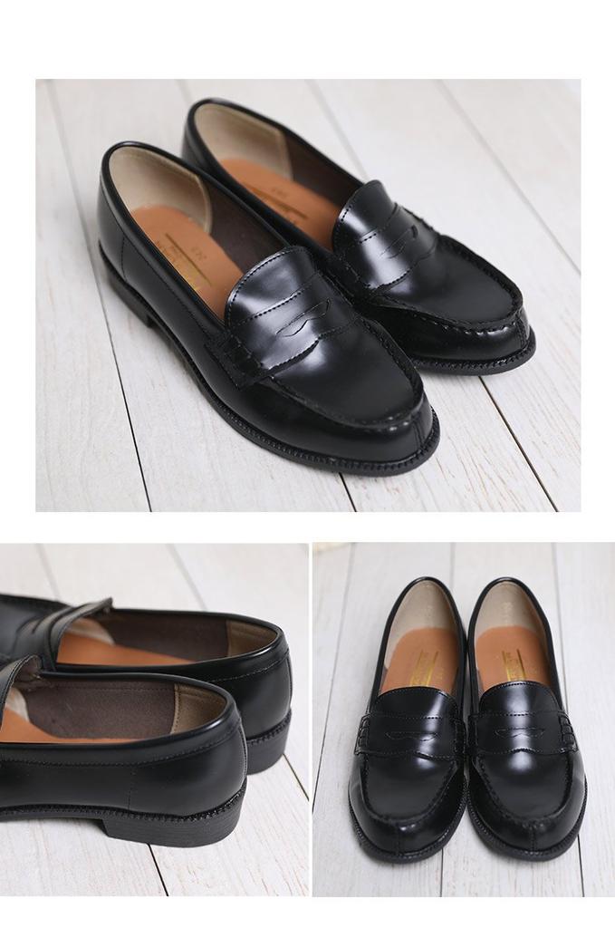 Formal [Arisana] Loafers, Shoes, Girls, Junior, Shoes, Brown, 24.0cm