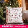 Home Decor Christmas-Themed Pillow Covers Suitable For Sofa Bedroom Car Pillow Cover Cushion Rectangular Back Cushion