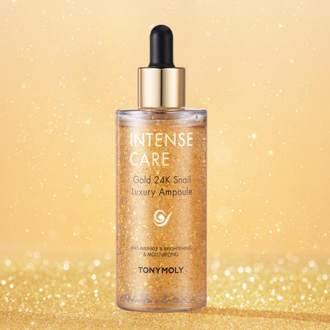 Tonymoly Intense Care Gold 24K Snail Роскошная ампула 100 мл