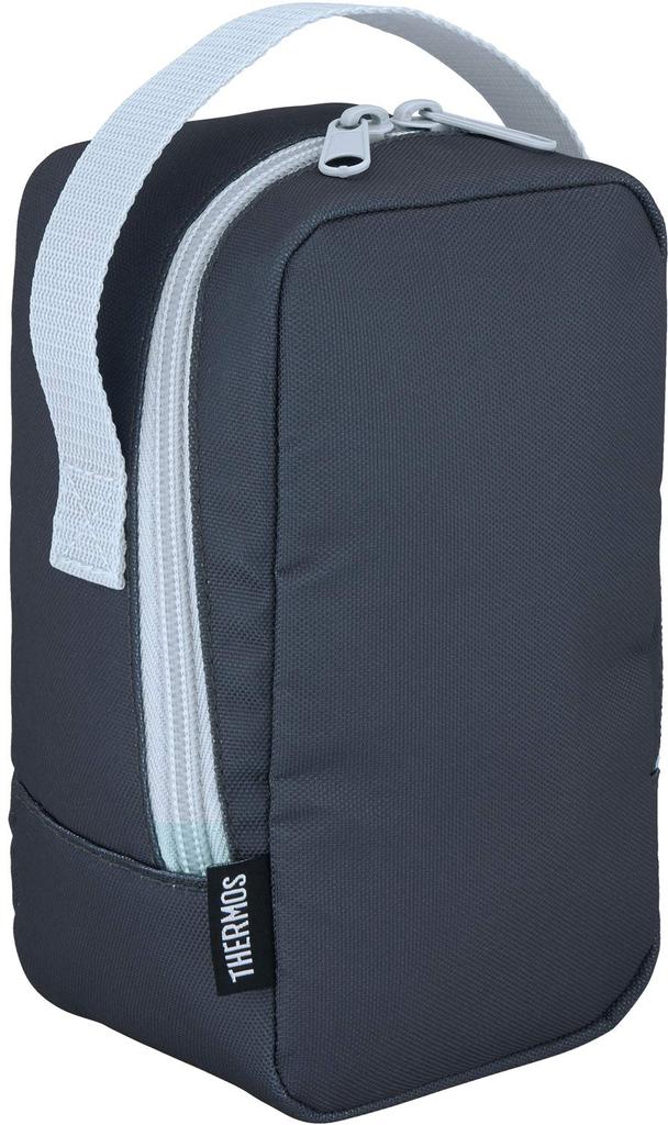 Термос с вакуумной изоляцией для супа и обеда 300 мл темно-серый DGY JBY-550