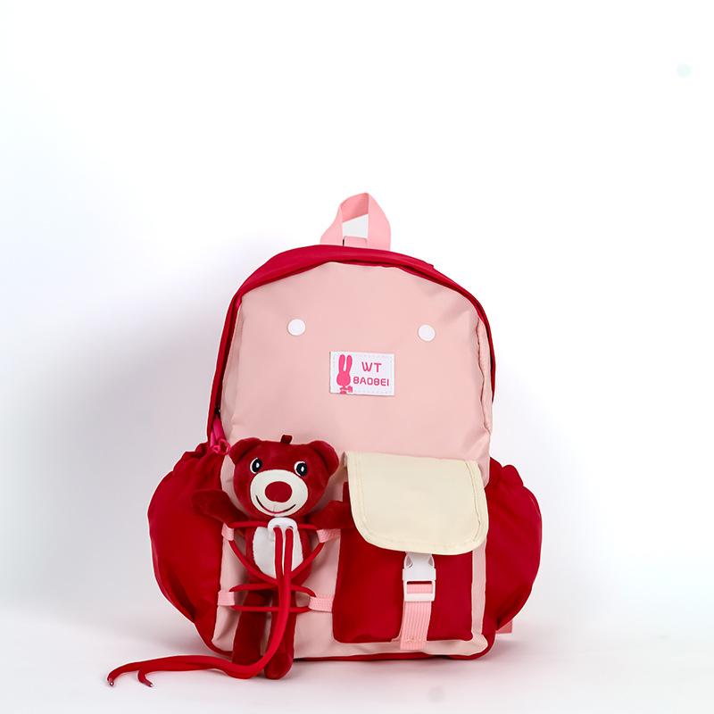 Size Kindergarten school bag Casual children's backpack New boys and girls baby travel backpack