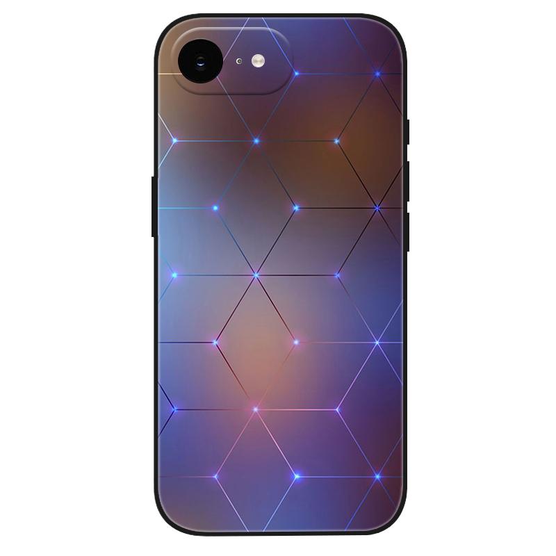 For iPhone 17e Case Silicone Luxury Space Cute Painted Soft Bumper for iPhone 17e 2026 17 e Phone Cover TPU Funda Shockproof