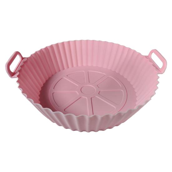 Силиконовая форма для аэрофритюрницы, многоразовая основа-коврик для аэрофритюрниц объемом от 3 до 5 фунтов, термостойкая, антипригарная, замена пергаментной бумаги