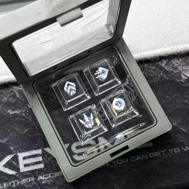 Keycaps Навыки Valorant Механическая Клавиатура Прозрачные Профиль Cherry Кастомные Аниме Keycaps Игровая Клавиатура для ПК Подарок Коллекционные