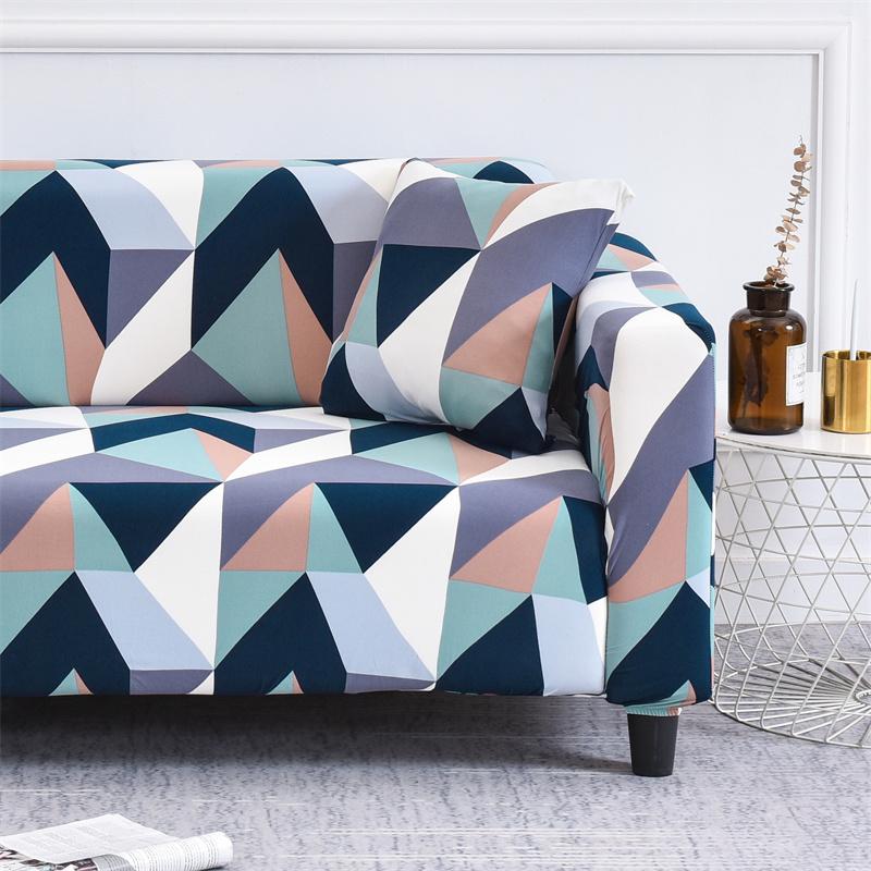 Geometric Elastic Sofa Cover For Living Room Couch Cover High Stretch Sofa Slipcovers Furniture Protector All Cover Home Decor