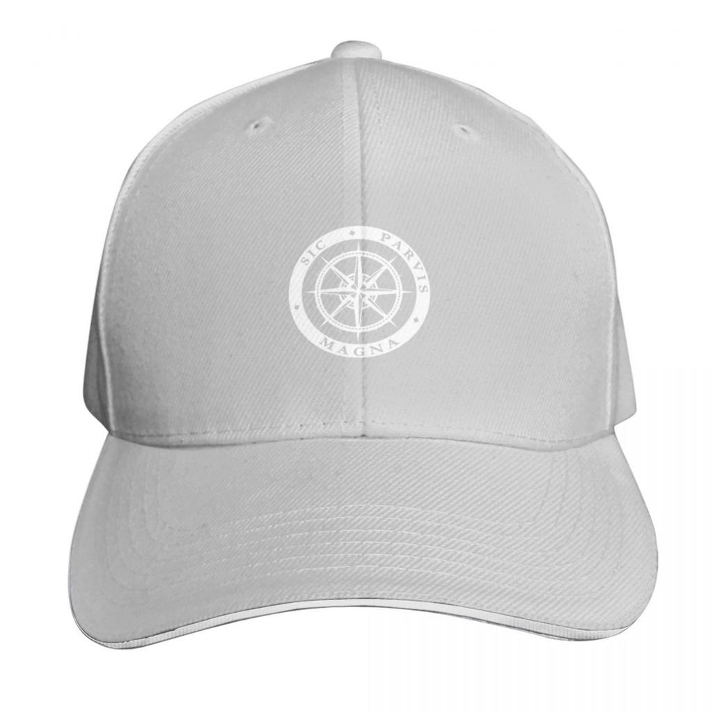 Sic Parvis Magna Baseball Cap Ball Cap tea Hat Streetwear Military Tactical Cap Womens Unisexs