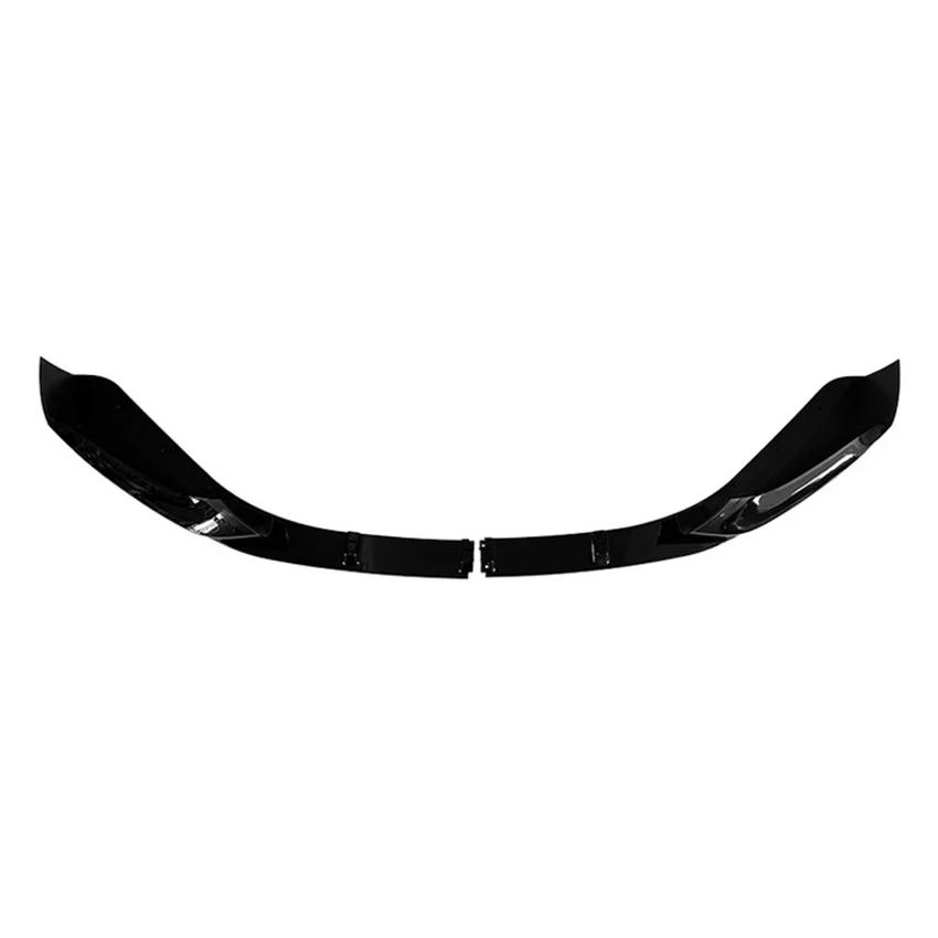 4PCS For BMW F20 F21 118i 120d 120i M135i M140i LCI M Sport Front Bumper Lip Spoiler Diffuser Splitter Cover 2015 To 2019
