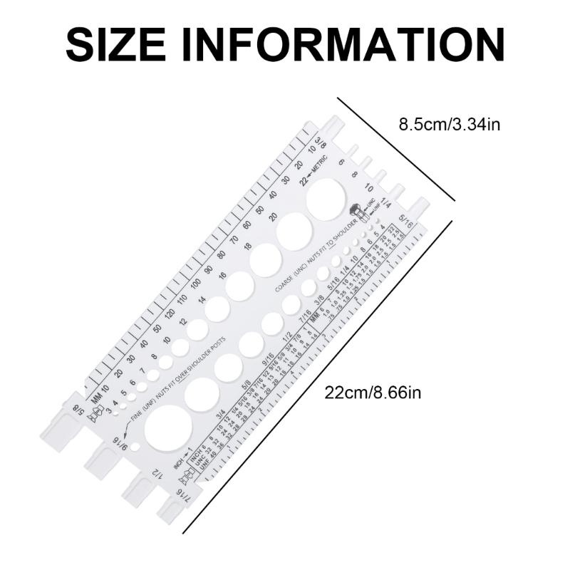 Precisions Thread Plugs Gauge for Accurate External Diameters Thread Rings Gauges Upgrades for Diameter Measurements